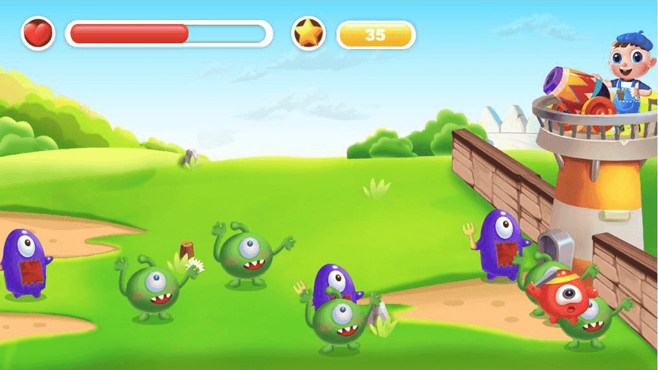 MoMo cute tower defense