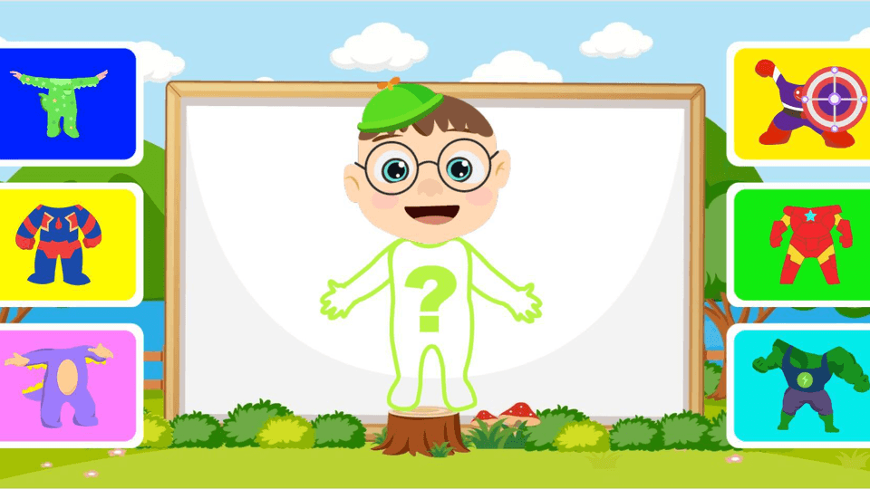 Superhero body matching