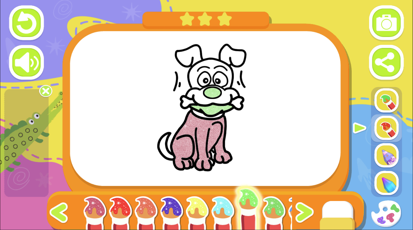 Brave Doggie Coloring Book