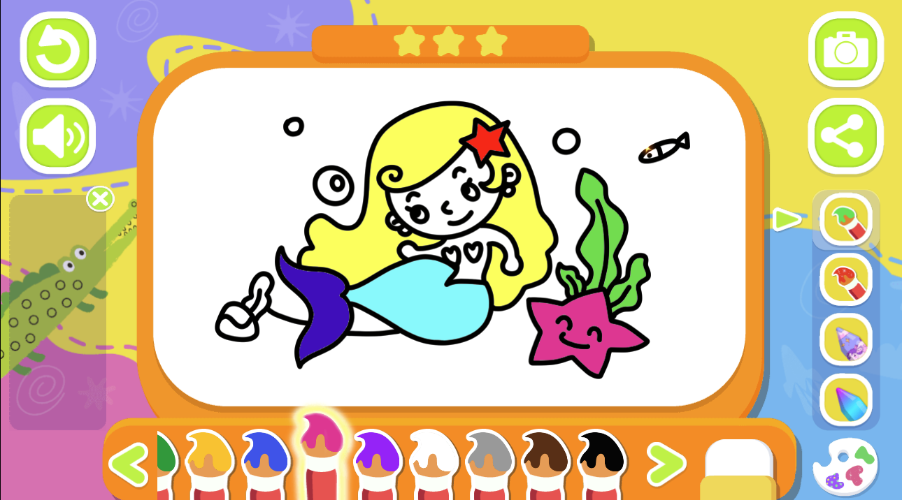 Mermaid Coloring Book