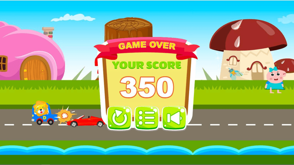 New Driving Madness Vexy Lion's Journey